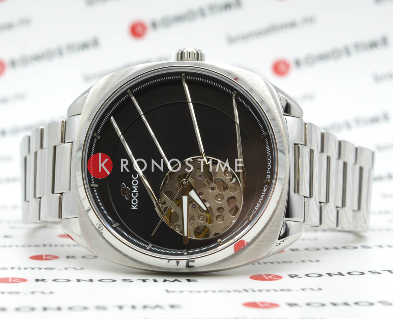 Космос Космос Спутник K 115.10.31 , наручные мужские часы фото под углом